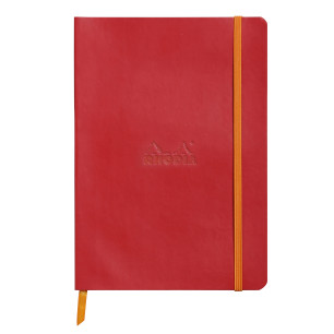 Rhodia Softcover Notebook - A5 - Poppy - Lined